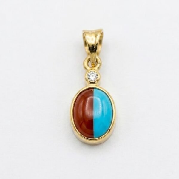 Diamond / Mix Gems Pendant