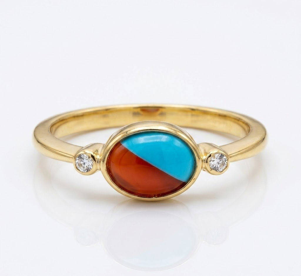 Diamond / Mix Gems Ring