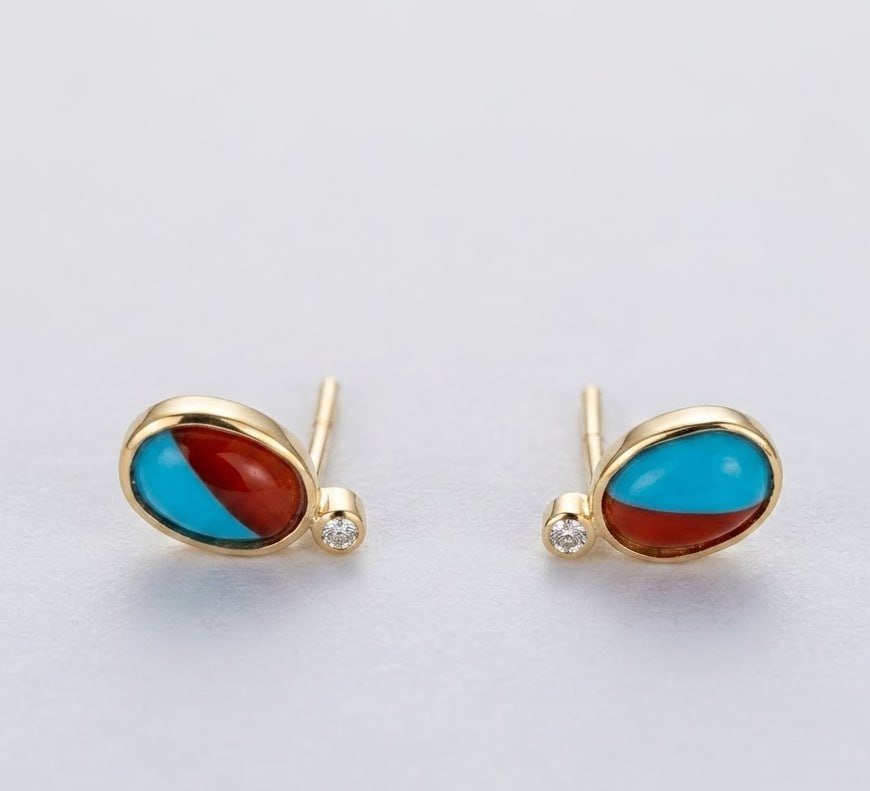 Diamond / Mix Gems Earrings