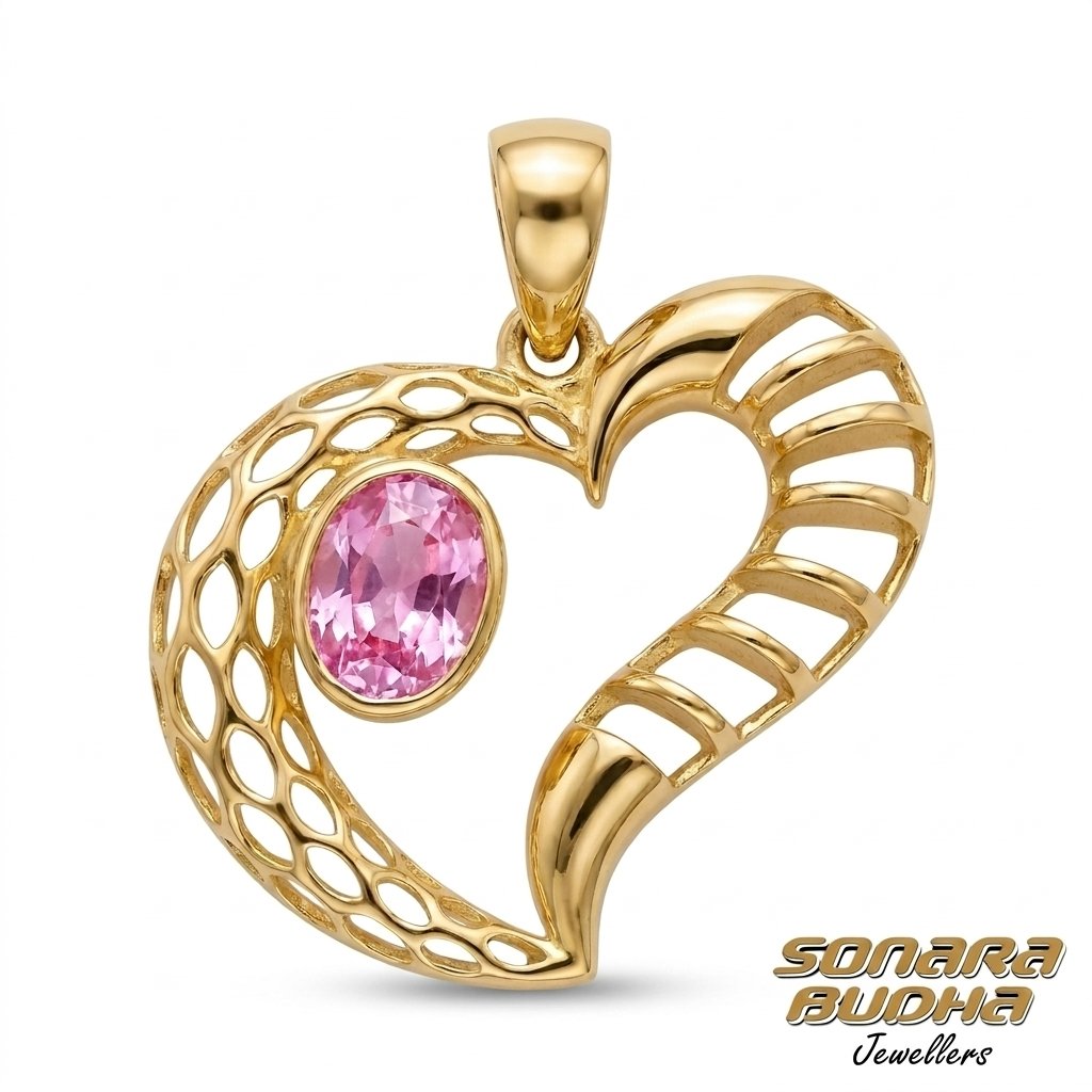 Pink Sapphire Pendant