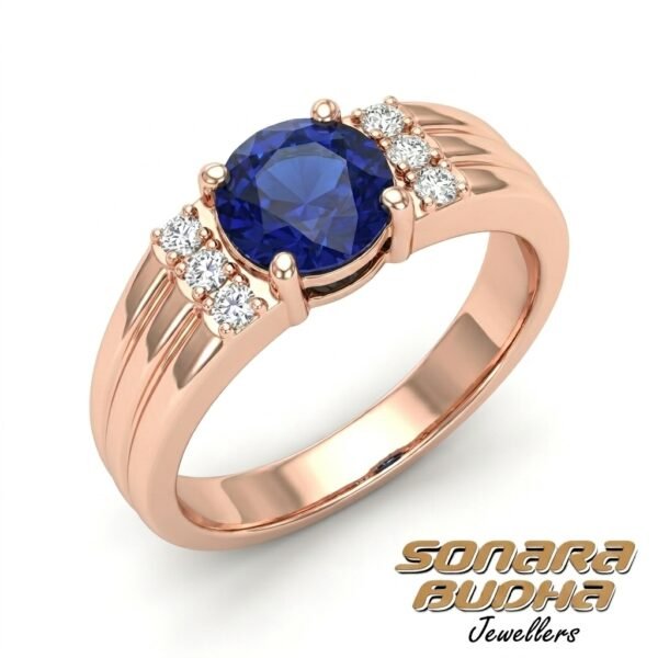 Diamond / Sapphire Ring
