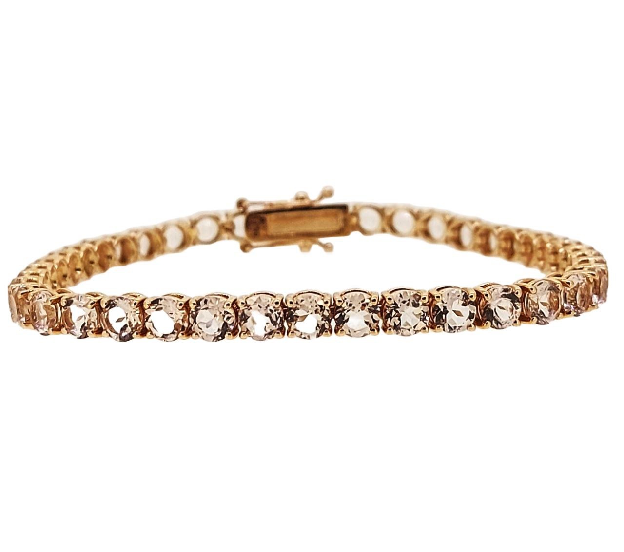 Morganite Bracelet
