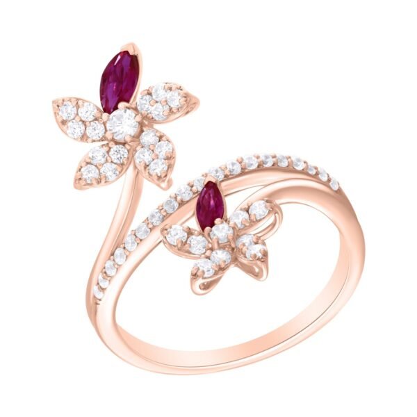 Diamond / Ruby Ring