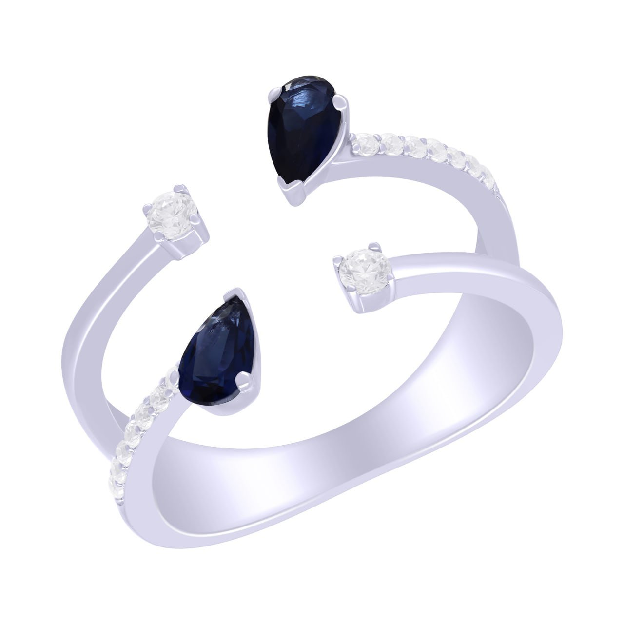 Diamond / Sapphire Ring