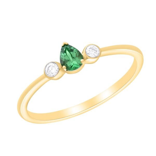 Diamond / Tsavorite Ring