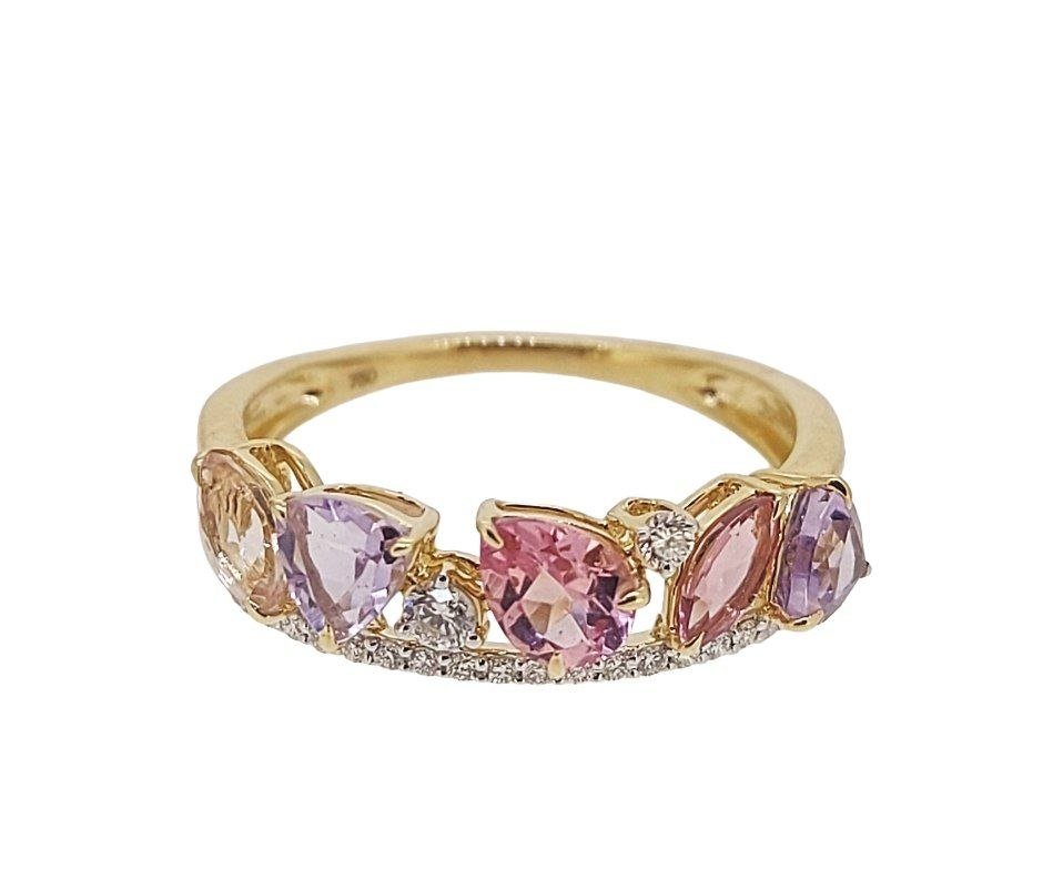 Diamond / Mix Gems Ring