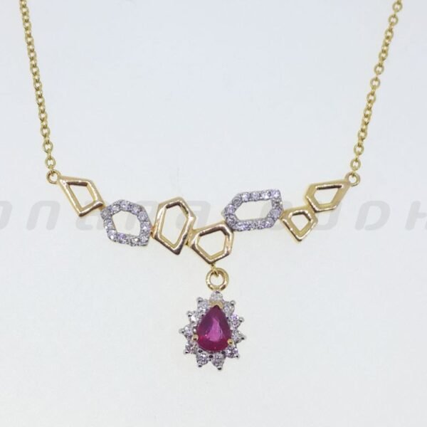 Diamond / Ruby Necklace