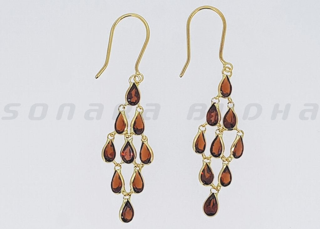 Garnet Earrings