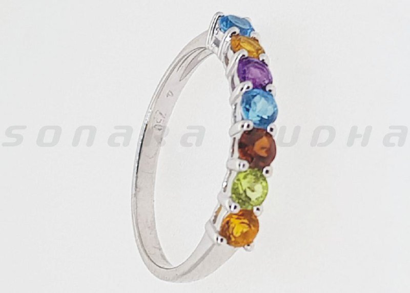 Mix Gems Ring