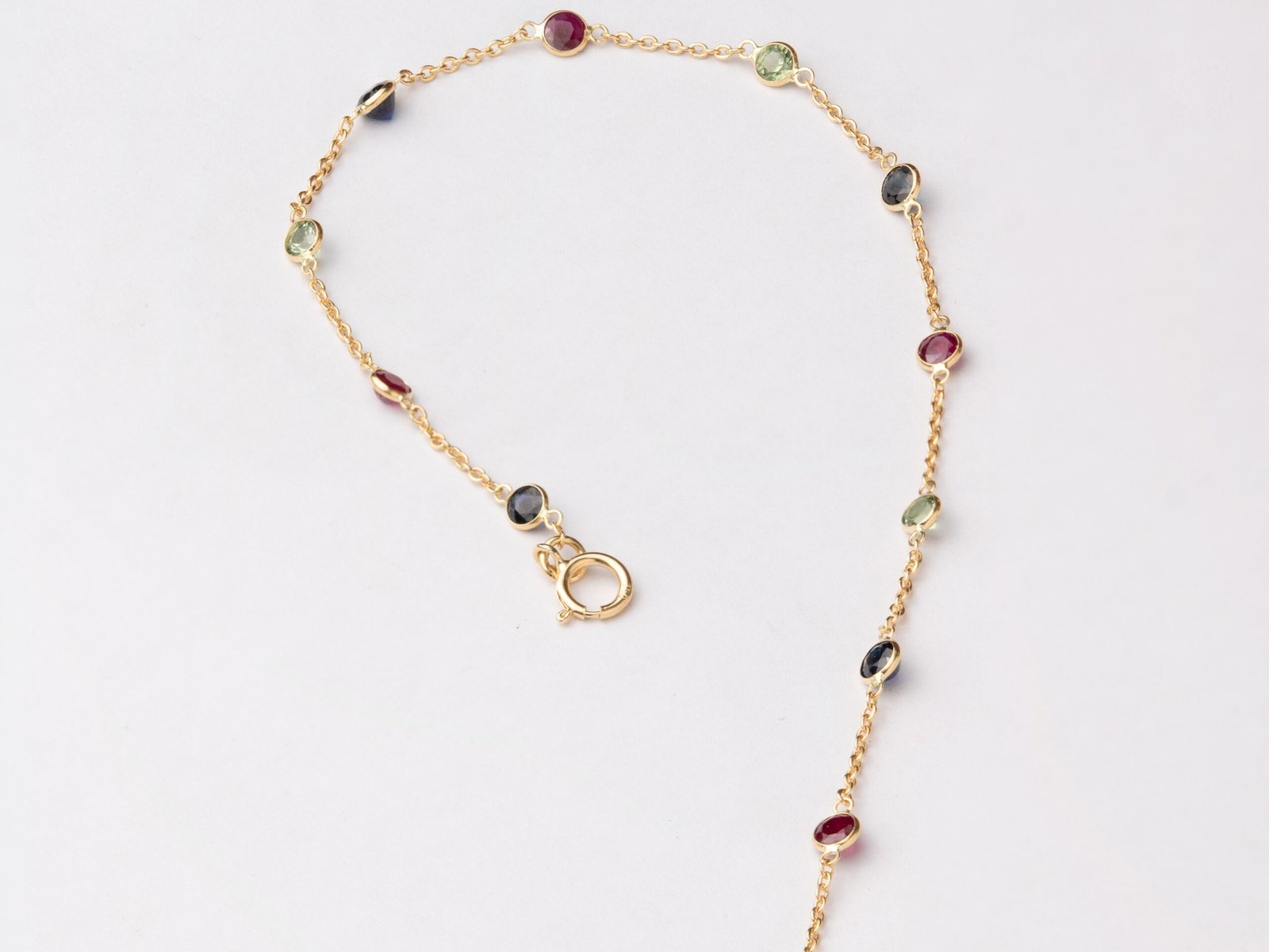 Mix Gems Anklet