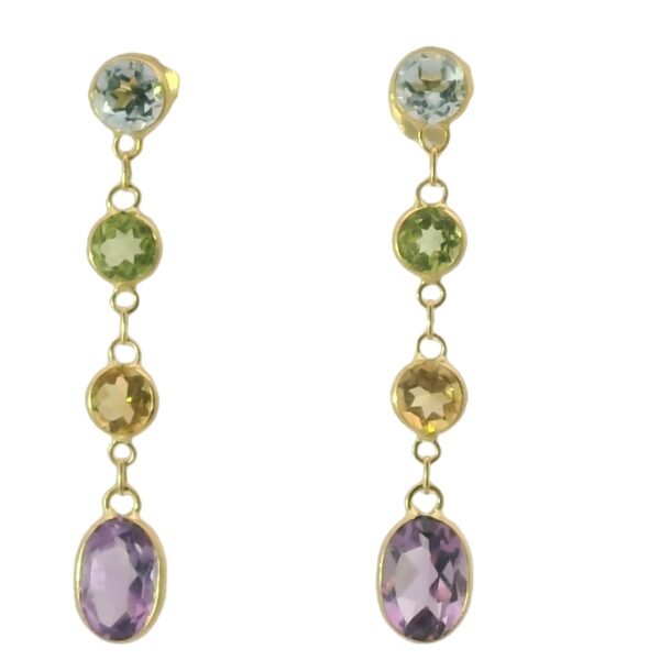 Mix Gems Earrings