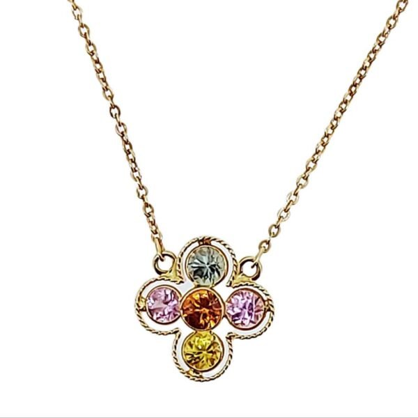 Fancy Sapphire Necklace