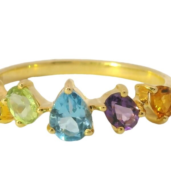 Mix Gems Ring
