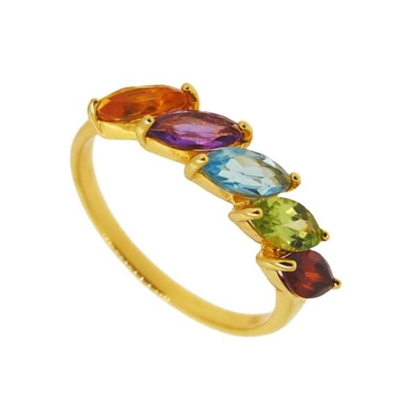 Mix Gems Ring