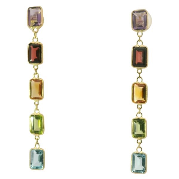 Mix Gems Earrings