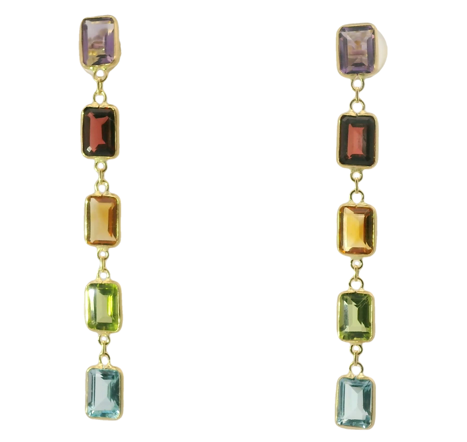 Mix Gems Earrings