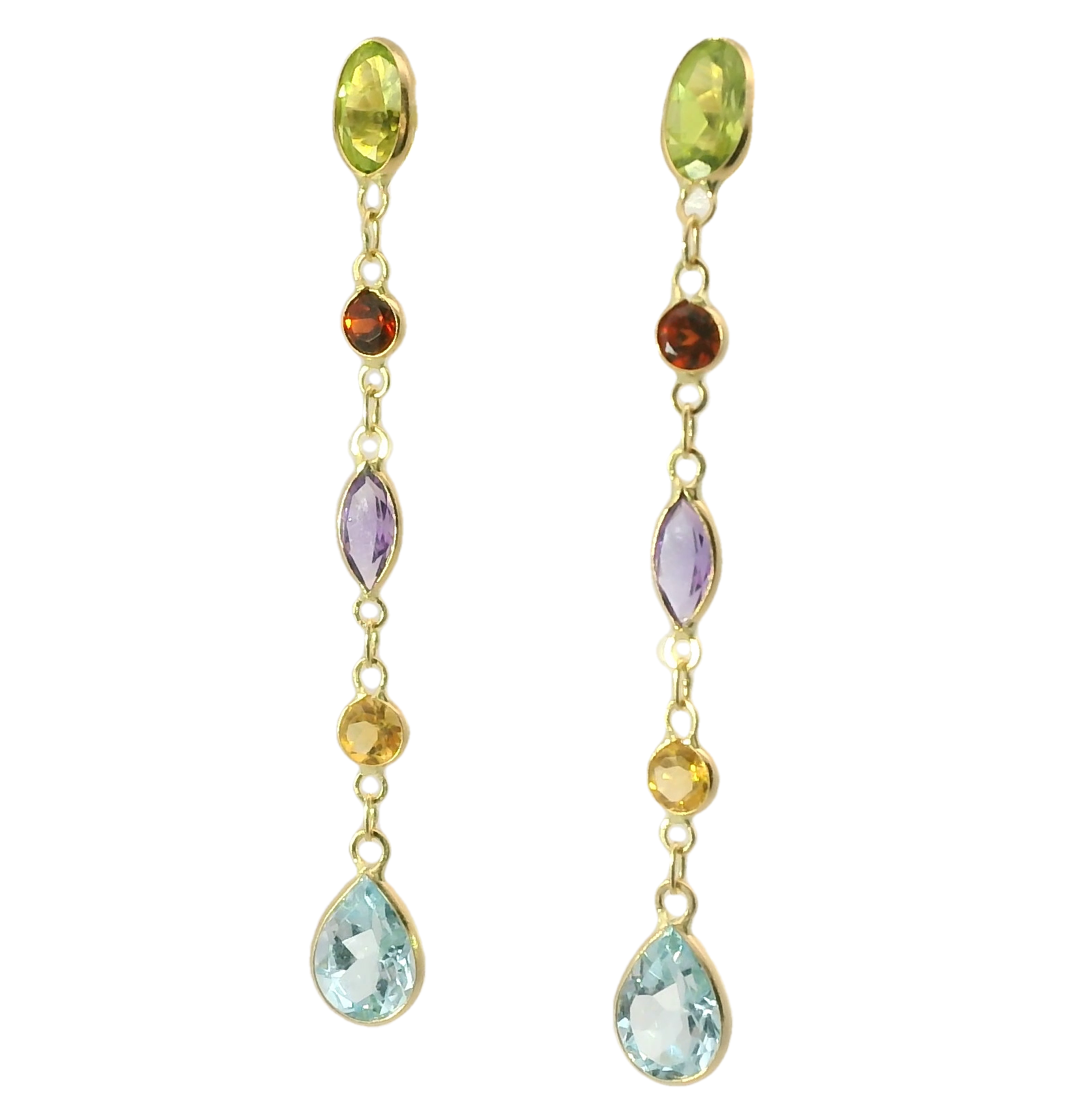 Mix Gems Earrings