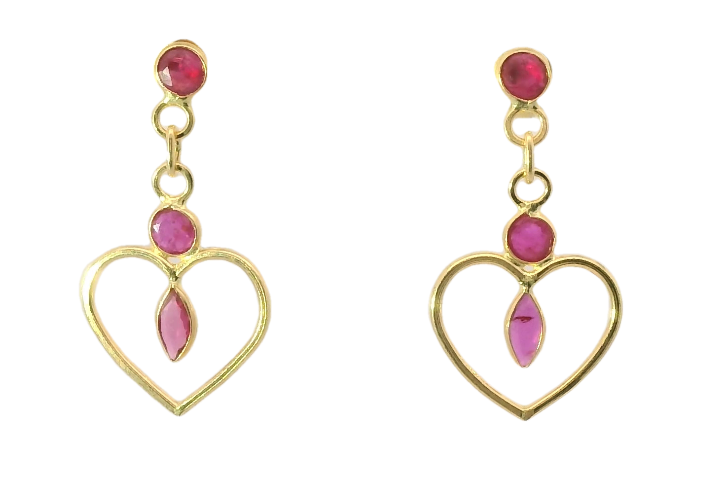 Ruby Earrings