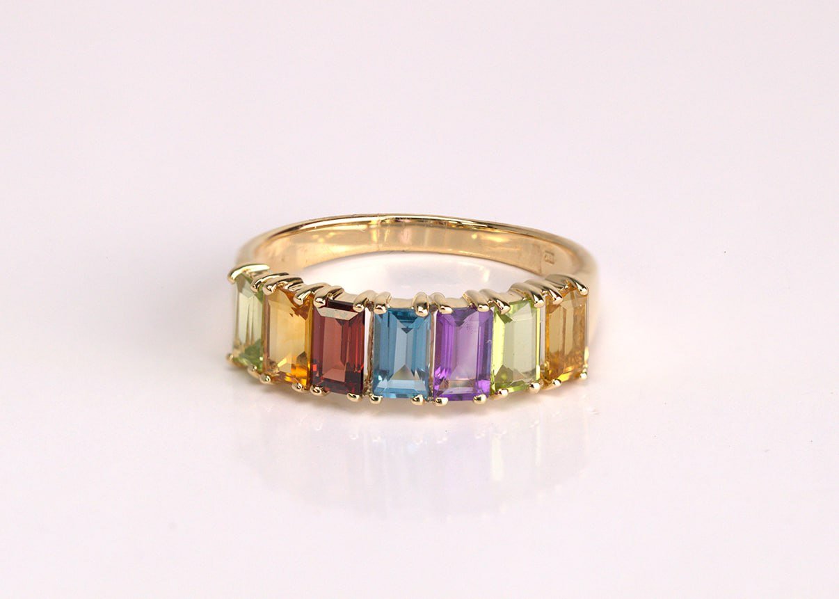 Mix Gems Ring