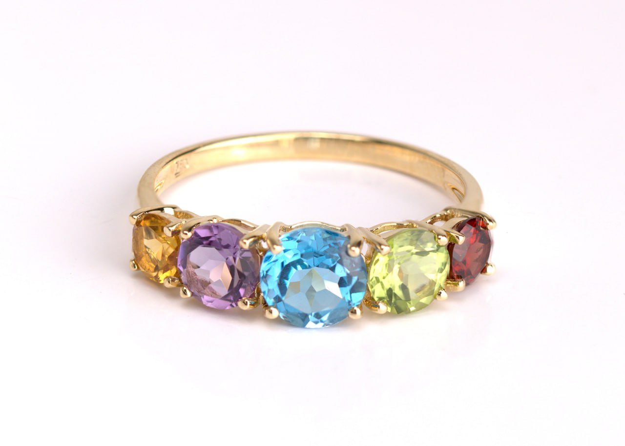 Mix Gems Ring