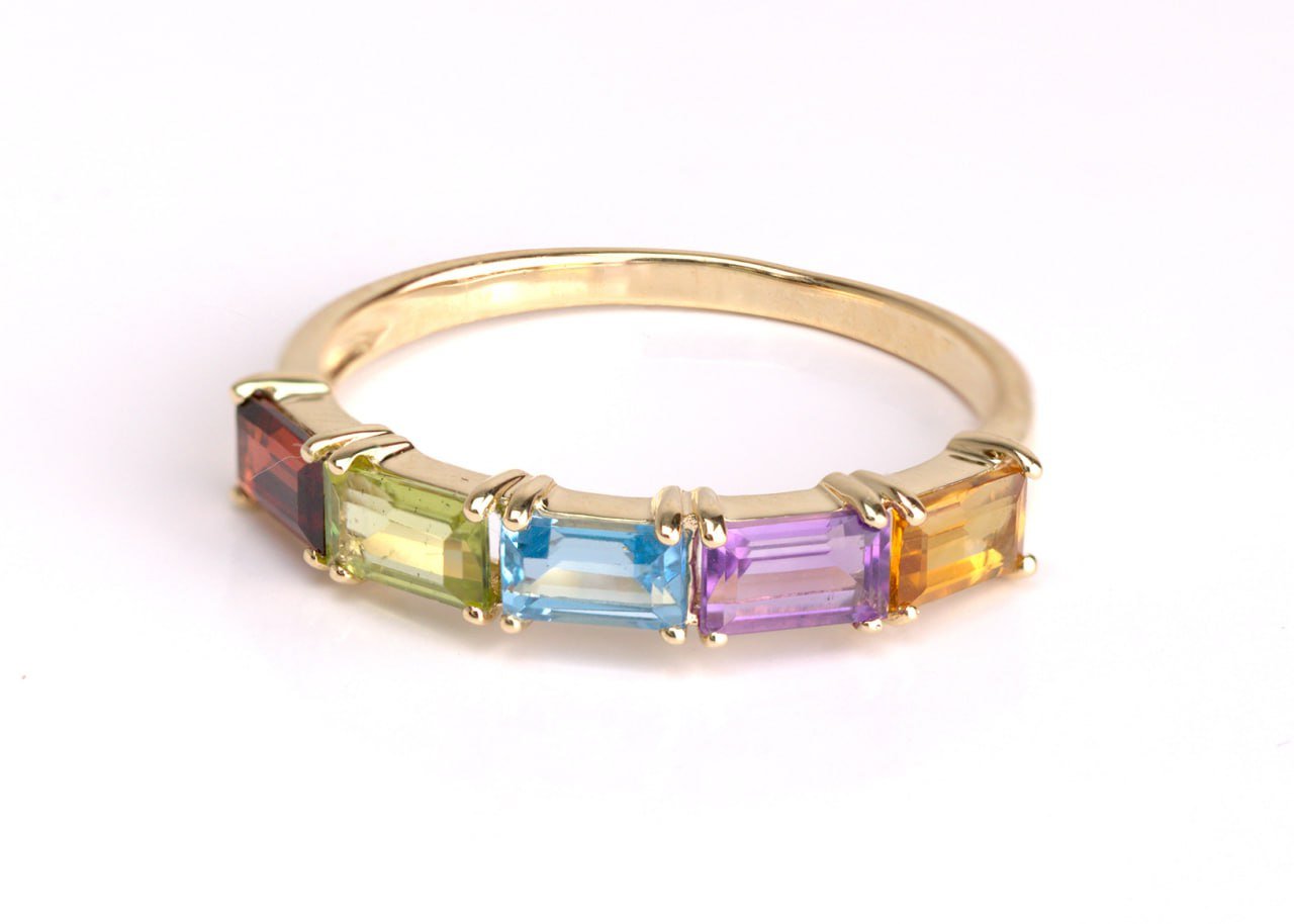 Mix Gems Ring