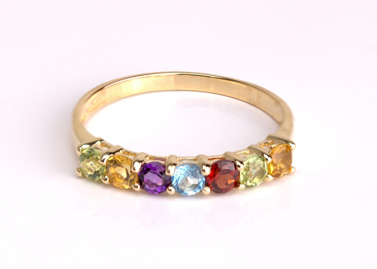 Mix Gems Ring