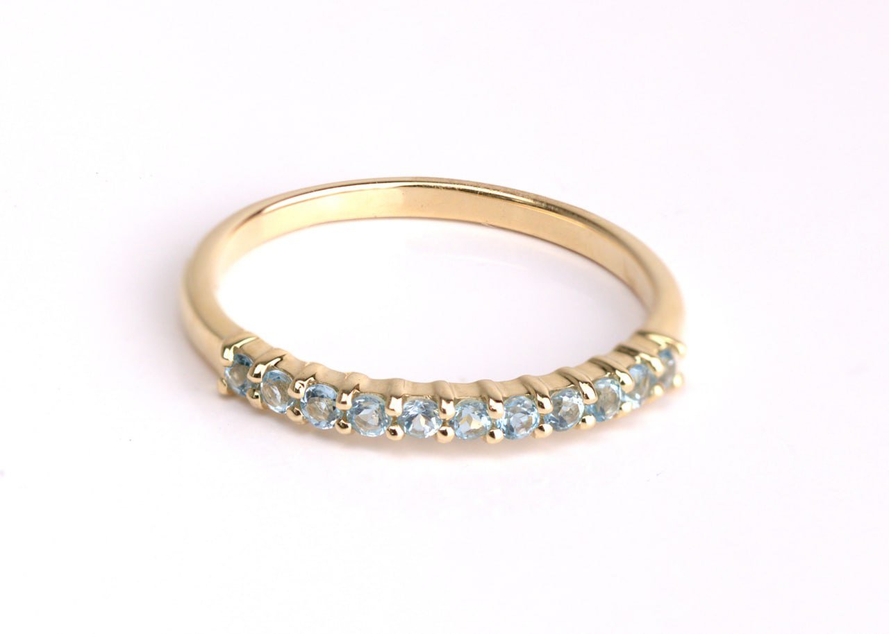 Blue Topaz Ring