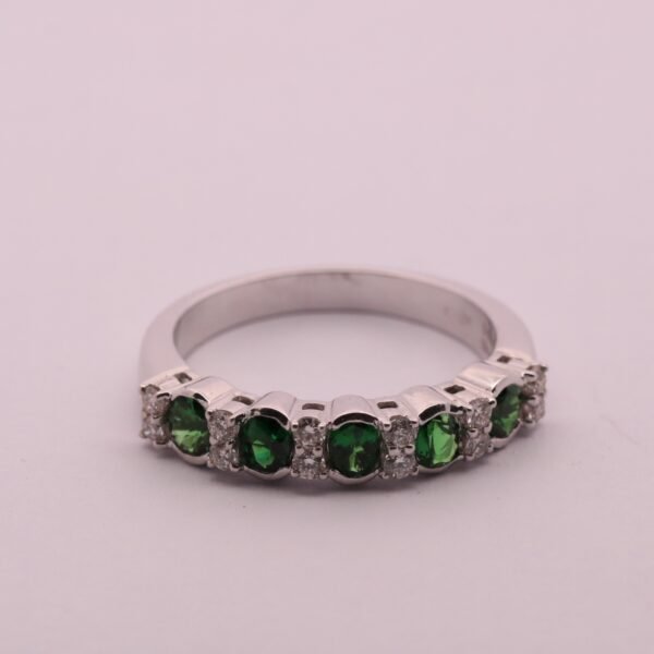 Diamond / Tsavorite Ring