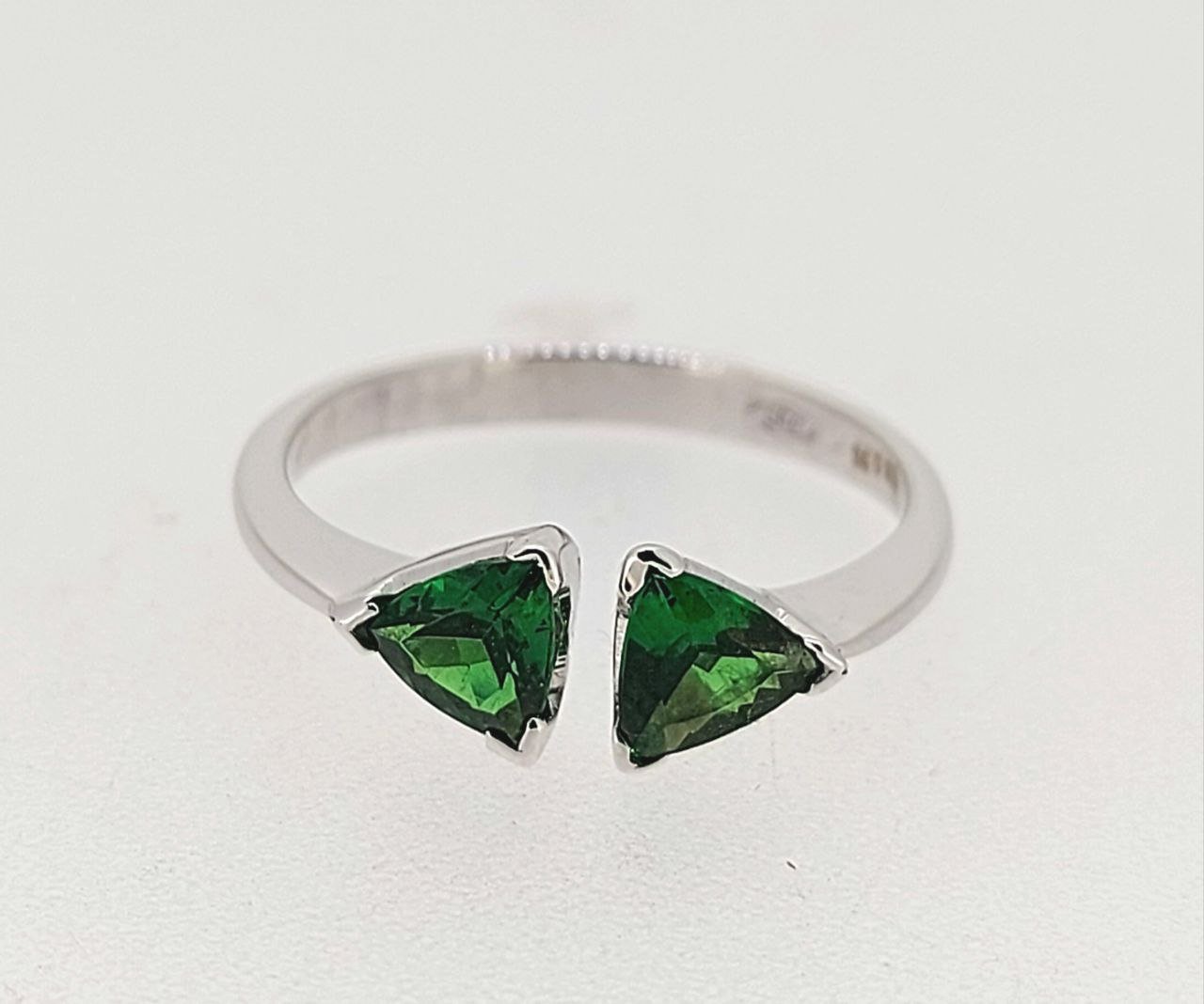 Tsavorite Ring