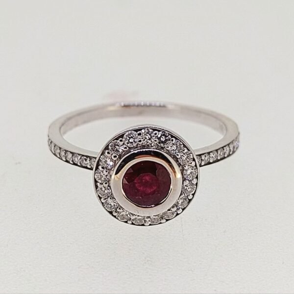 Diamond / Ruby Ring