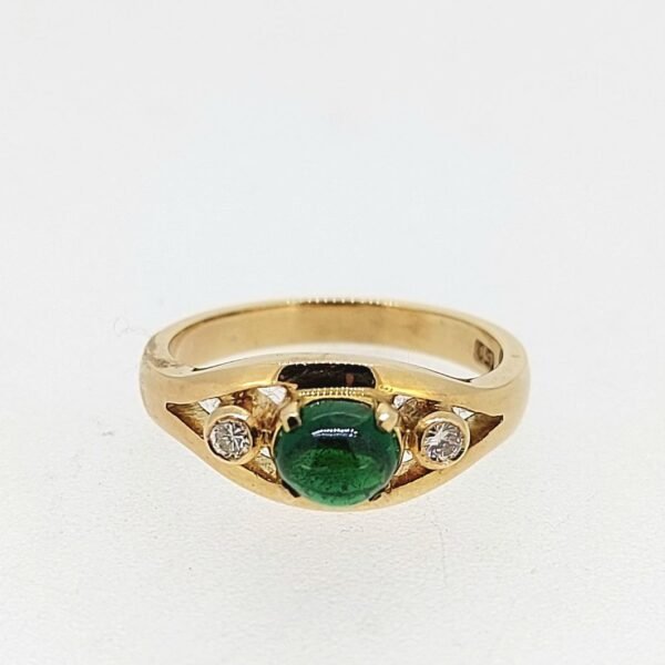 Diamond / Tsavorite Ring