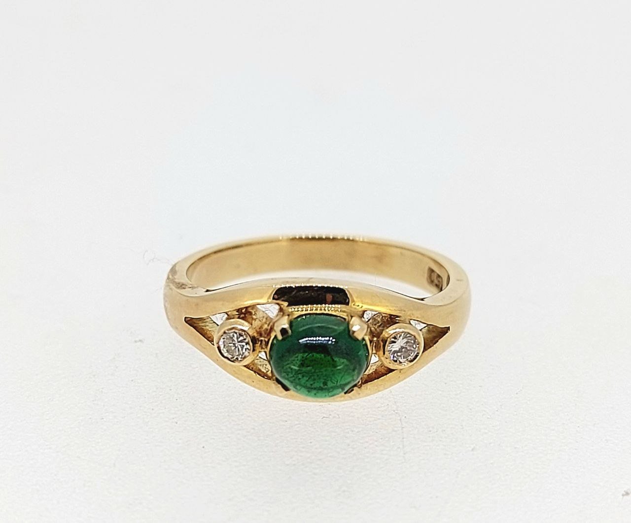 Diamond / Tsavorite Ring