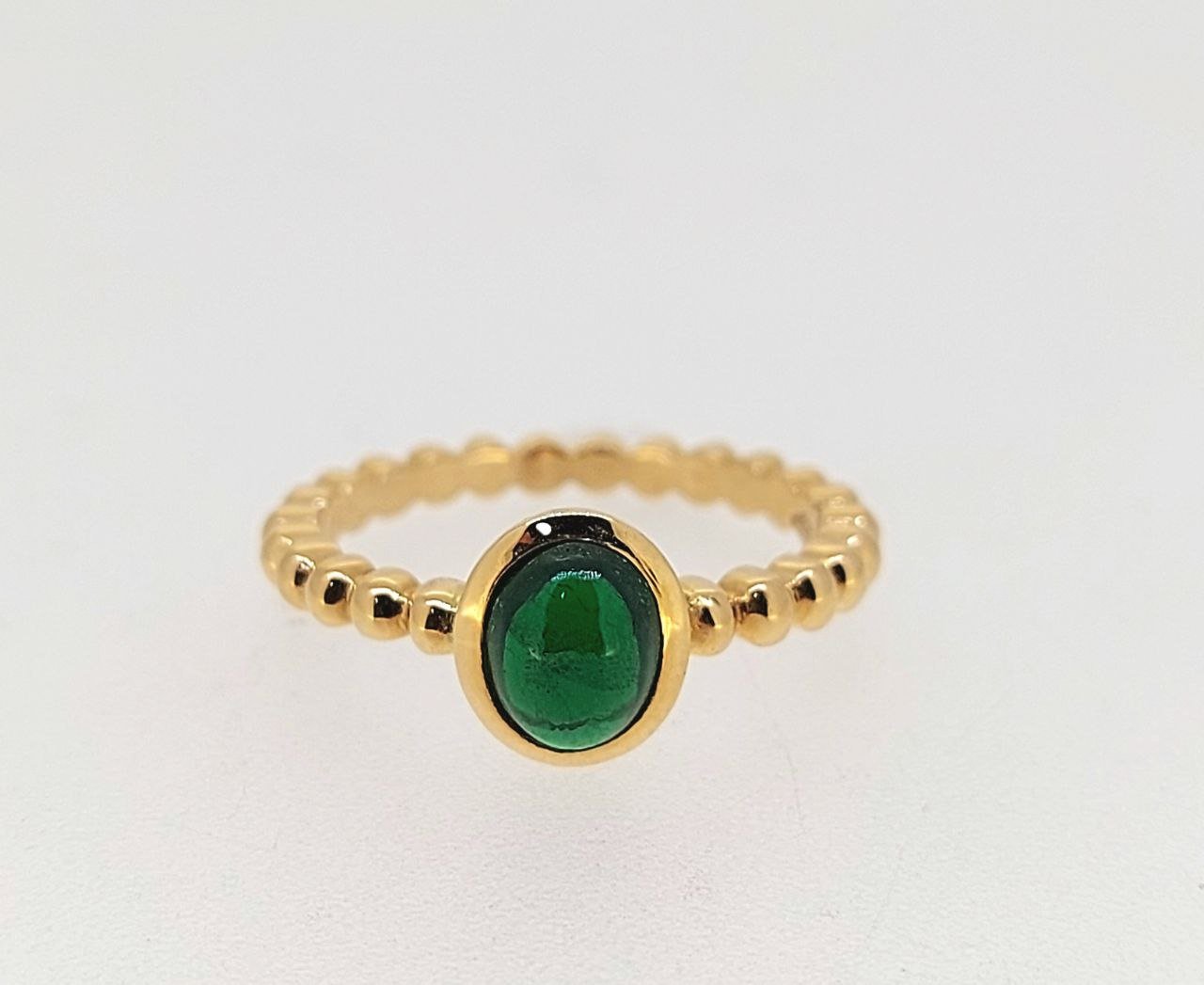 Tsavorite Ring