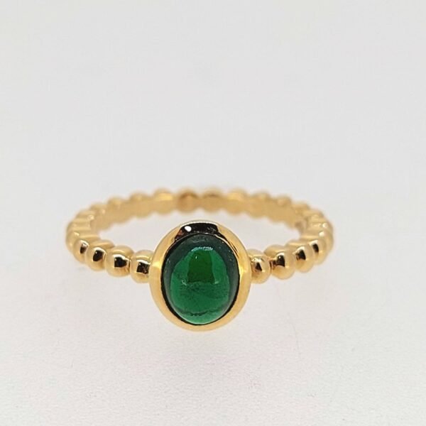 Tsavorite Ring