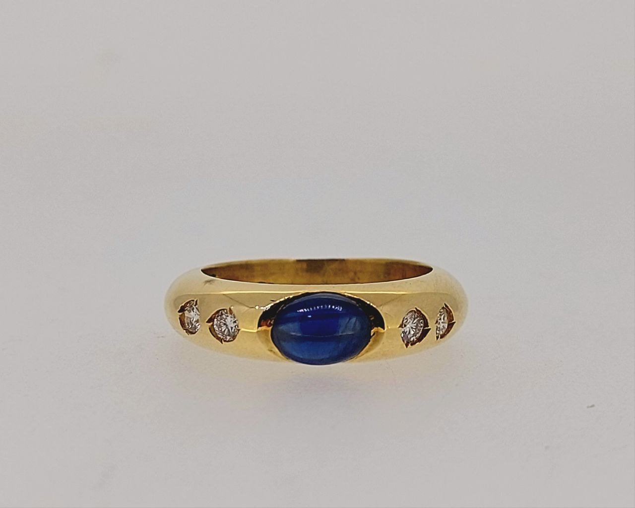 Diamond / Sapphire Ring