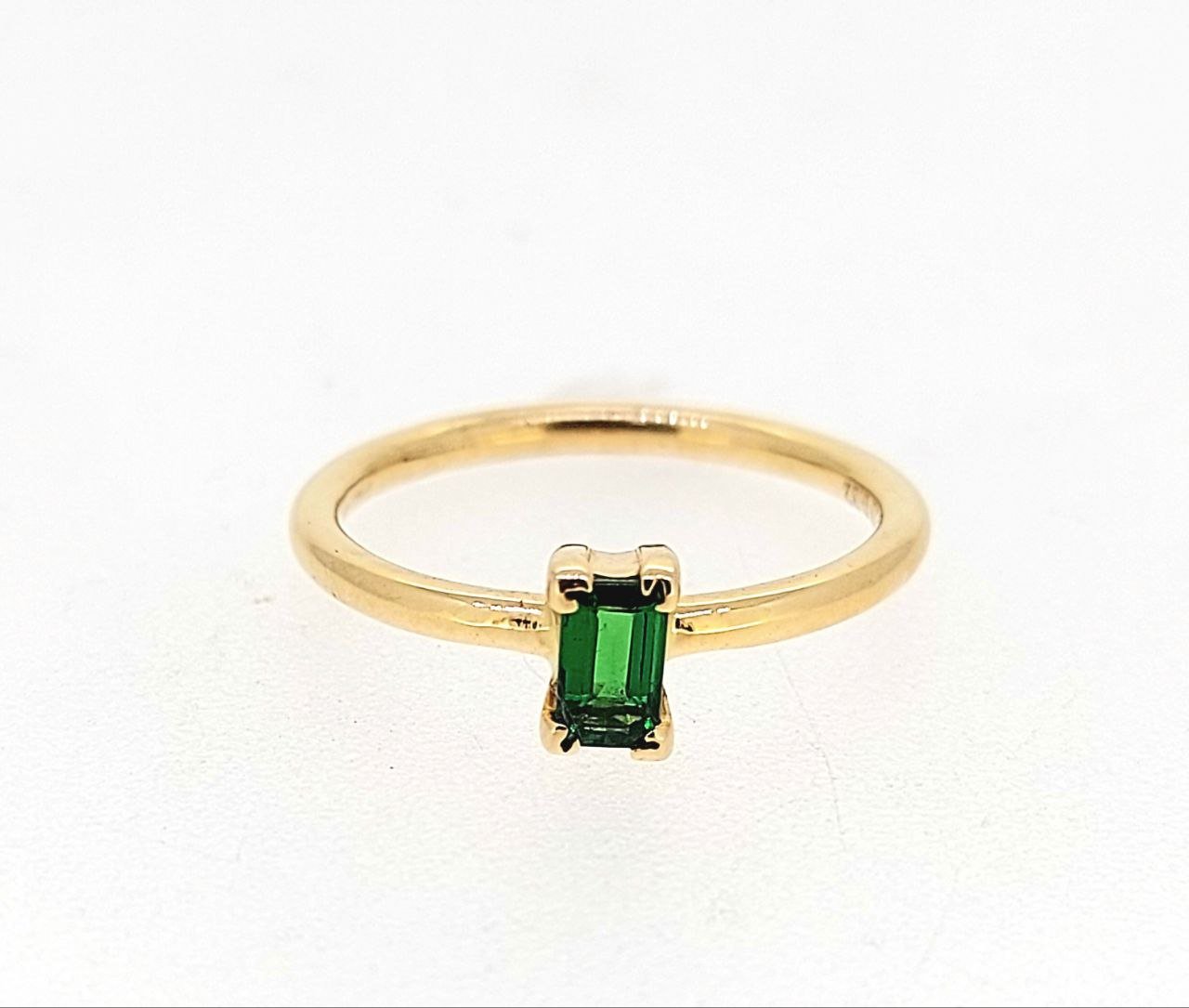 Tsavorite Ring