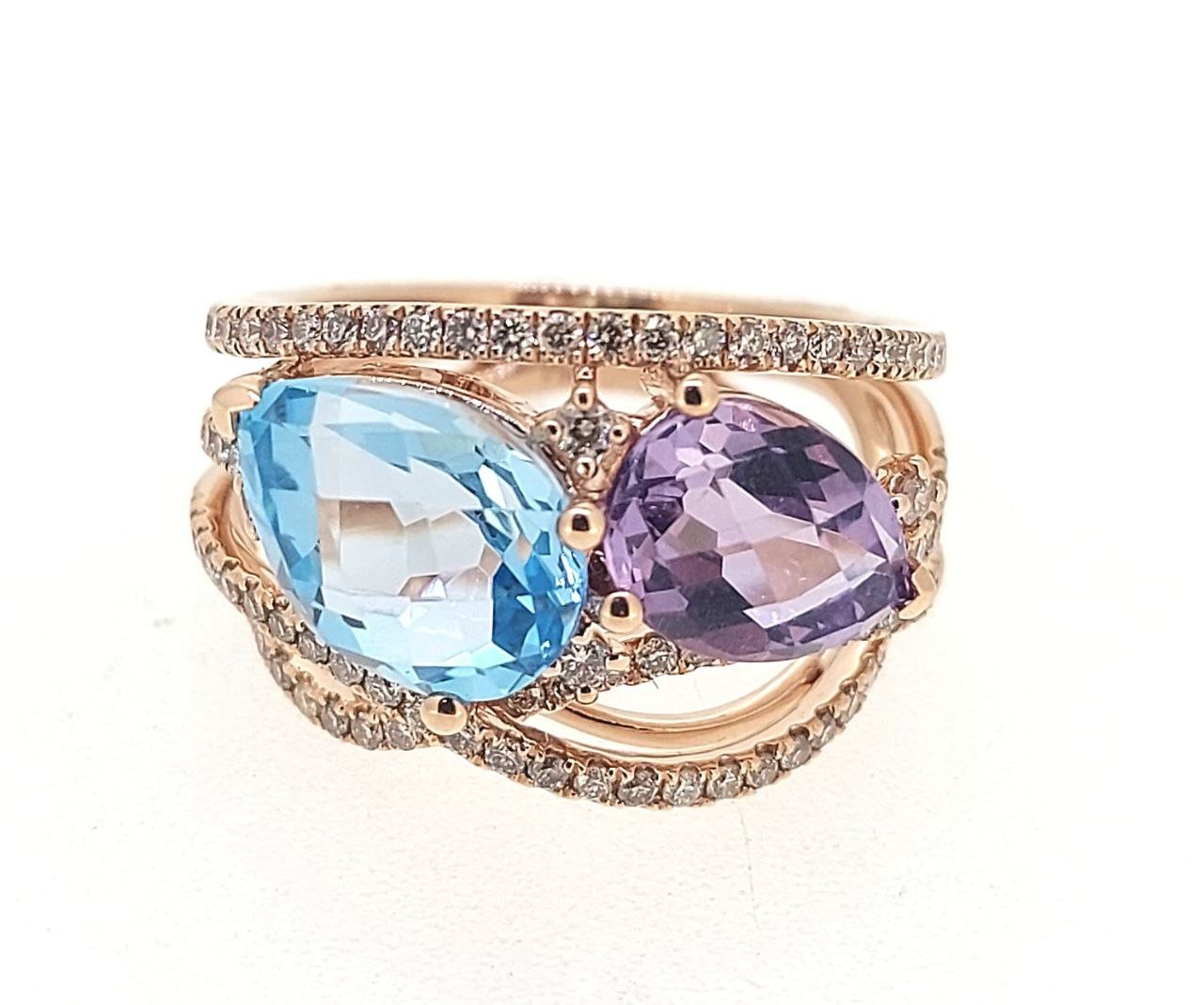 Diamond / Mix Gems Ring