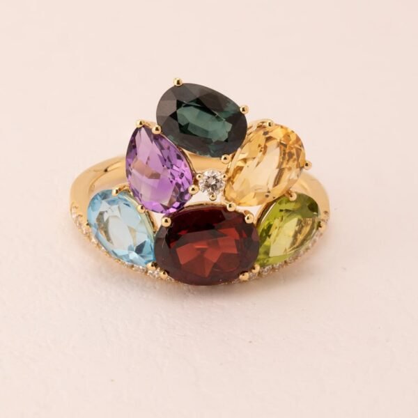 Diamond / Mix Gems Ring
