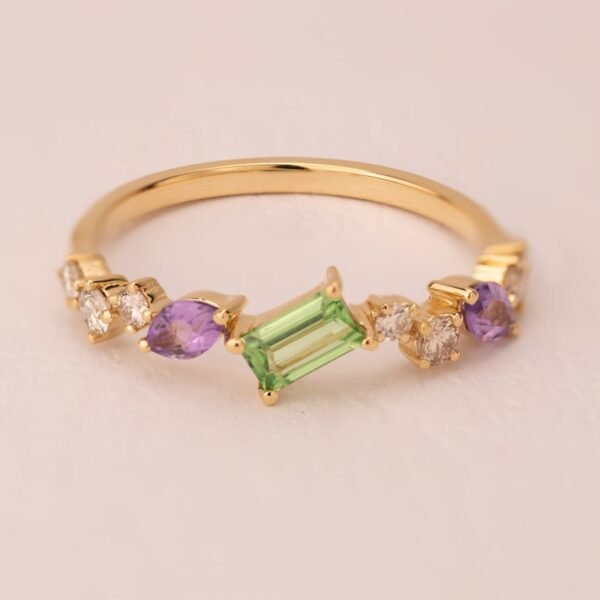 Diamond / Mix Gems Ring