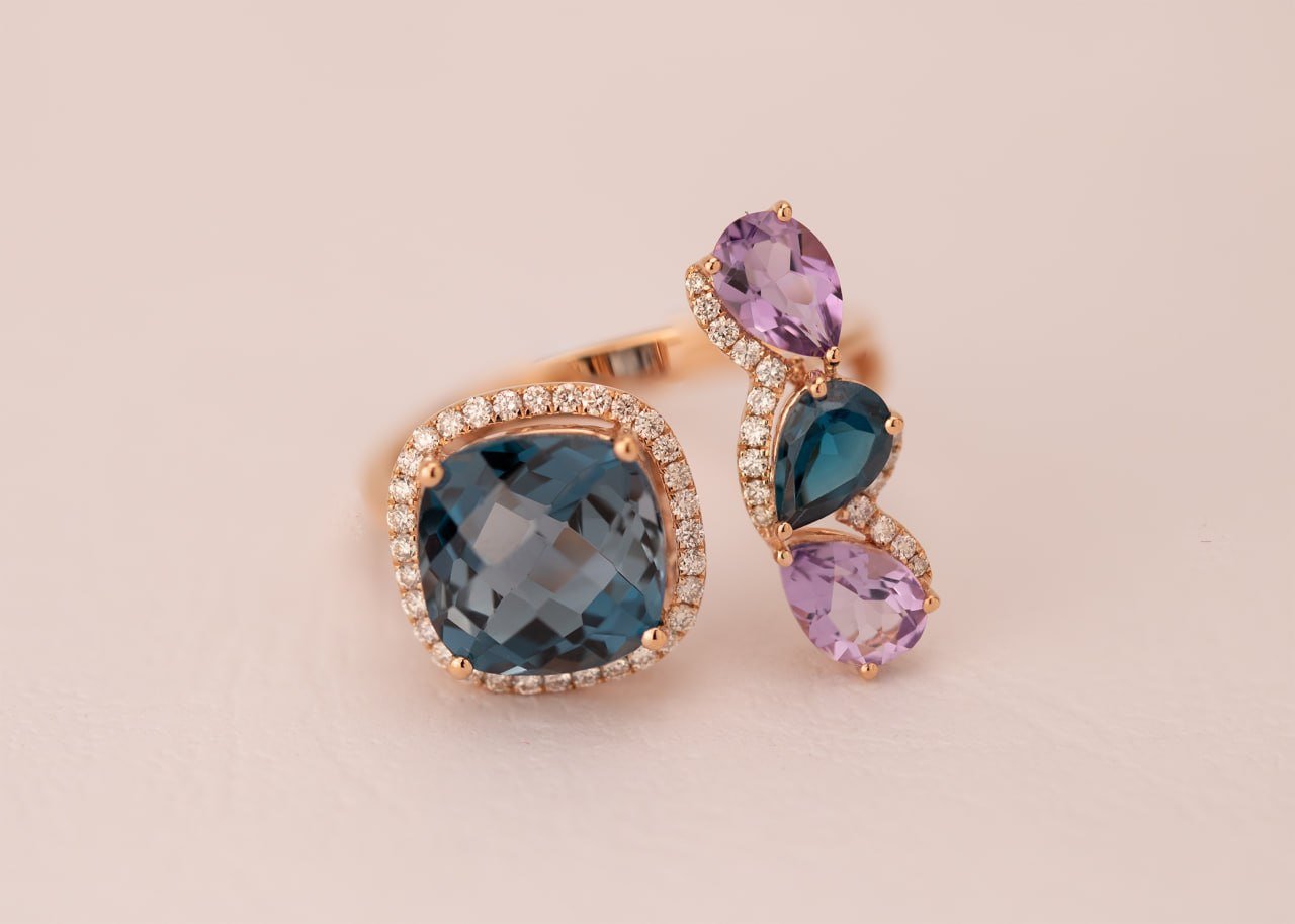 Diamond / Mix Gems Ring