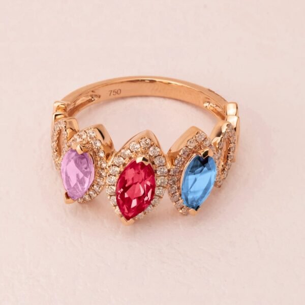 Diamond / Mix Gems Ring
