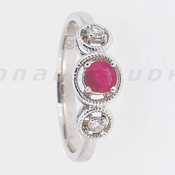 Diamond / Ruby Ring
