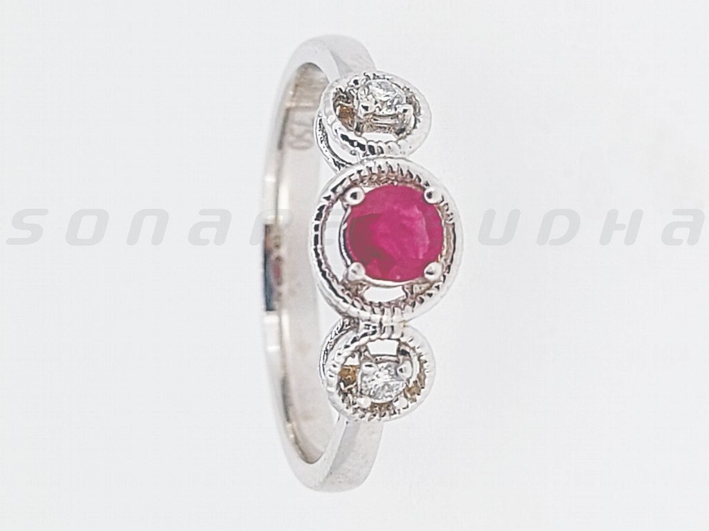 Diamond / Ruby Ring