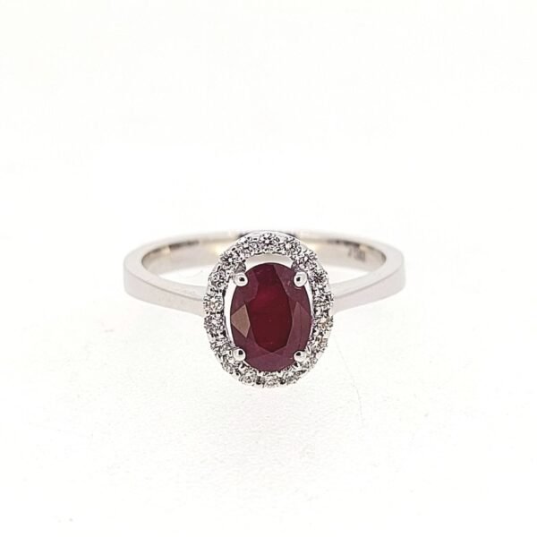 Diamond / Ruby Ring