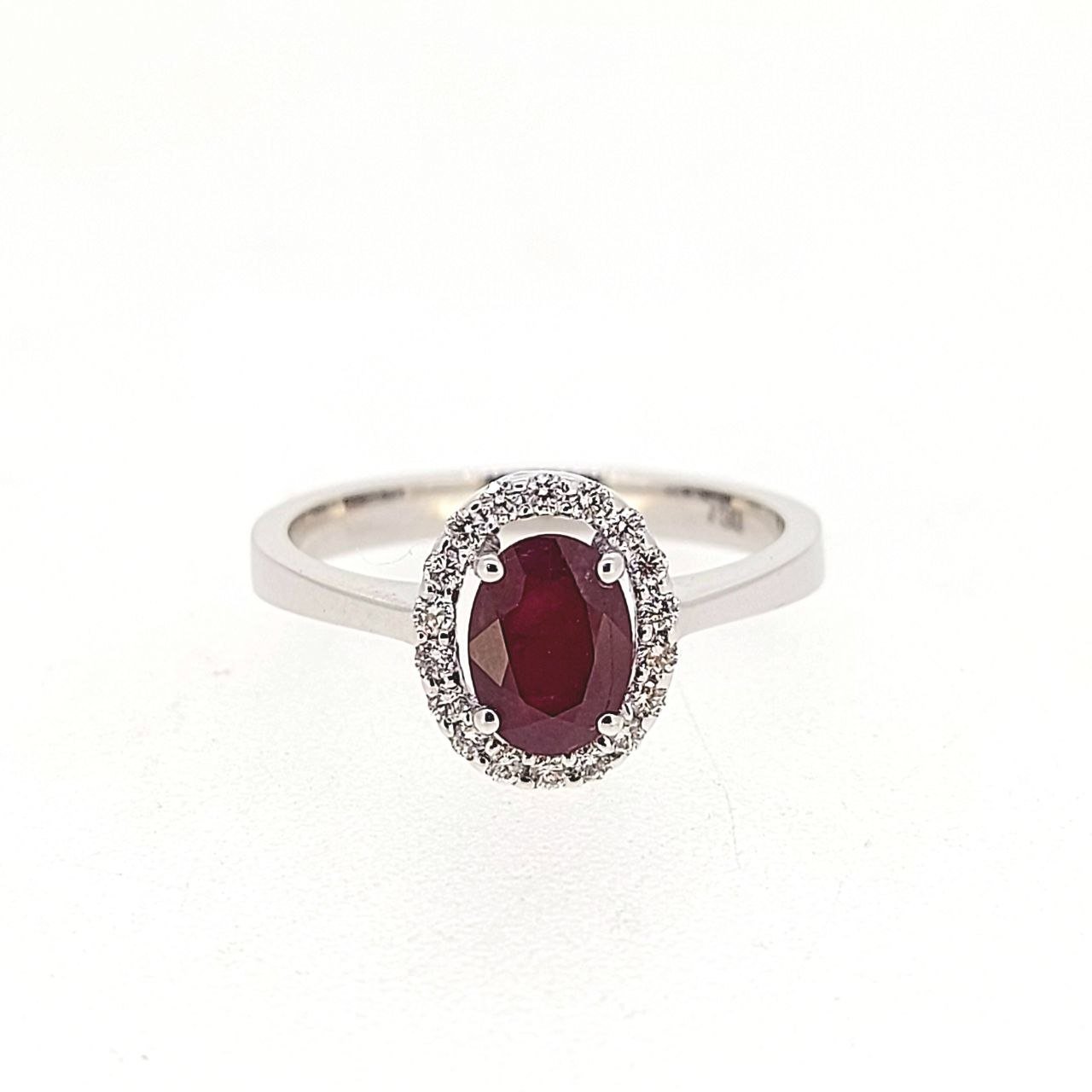 Diamond / Ruby Ring