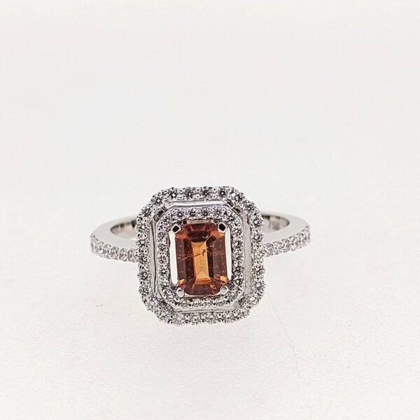 Diamond / Fancy Sapphire Ring