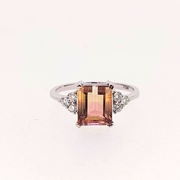Diamond / Tourmaline Ring