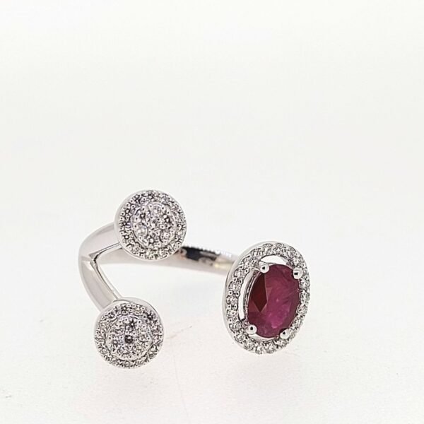 Diamond / Ruby Ring