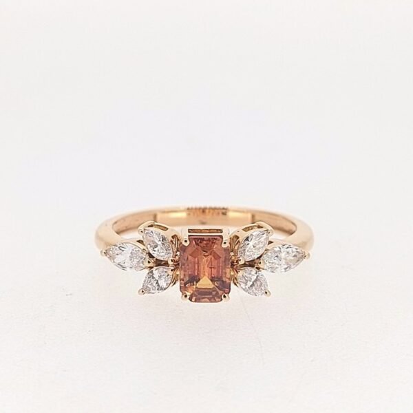 Diamond / Fancy Sapphire Ring