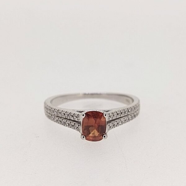 Diamond / Fancy Sapphire Ring